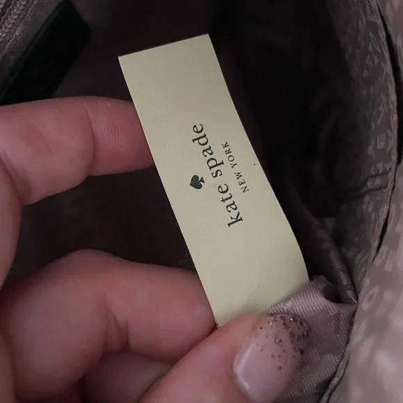 Kate Spade Glitter Tote Bag - Rose Gold - Picture 9 of 12